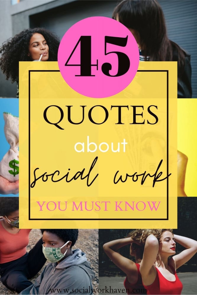 school social work quotes